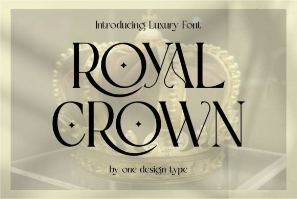 Royal Crown Serif Font By OneDesign Tyoe