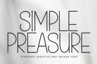 Simple Preasure Sans Serif Font By andikastudio 1