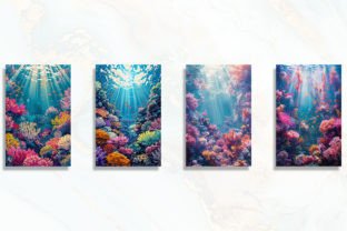 Underwater Ocean Sea Life Digital Papers Graphic Backgrounds By ArtCursor 4