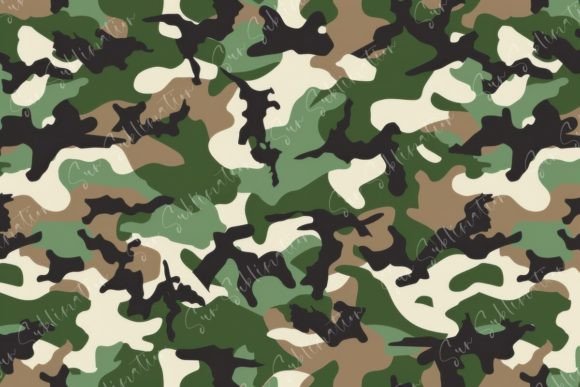 Camouflage Pattern Graphic Patterns By Sun Sublimation