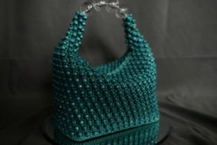 Crochet Pattern Beaded Bag PDF and Video Graphic Crochet Patterns By A.more.nushka 1