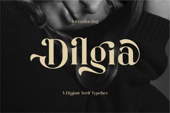 Dilgia Serif Font By dylla studio