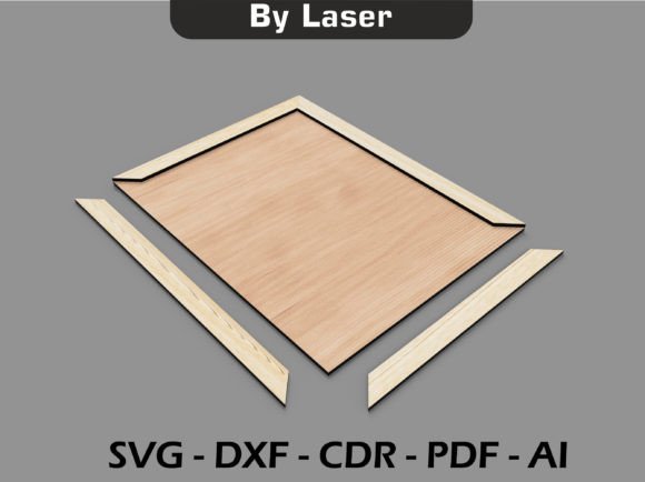 Photo Frames Laser Cut Files SVG Graphic 3D SVG By ByLaser