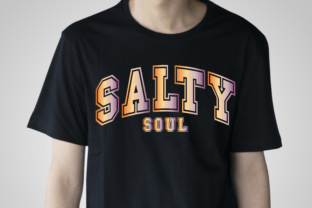 Salty Soul PNG Summer Beach Grafik T-shirt Designs Von Merch Creative 1