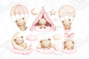 Baby Teddy Bears Illustration Illustrations Imprimables Par Stellaart 2