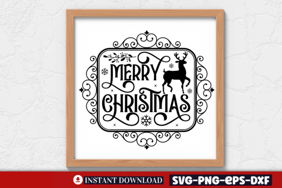 Christmas SVG, Merry Christmas SVG Graphic Crafts By CraftArt