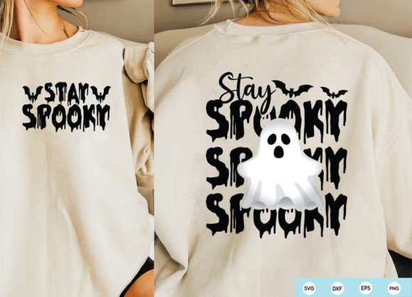 Halloween Stay Spooky Svg Png Graphic T-shirt Designs By Svg Design Store020