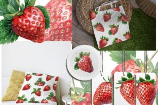 Strawberries Clipart, Strawberry Png Graphic Illustrations By UsisArt 5