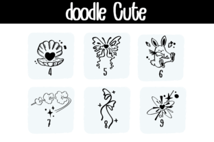 Doodle Cute Dingbats Font By Bee piyanuch 4
