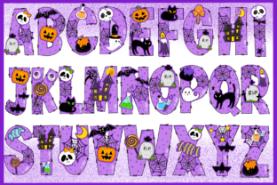 Halloween Ghost Decorative Font By Itme_digitalart 7