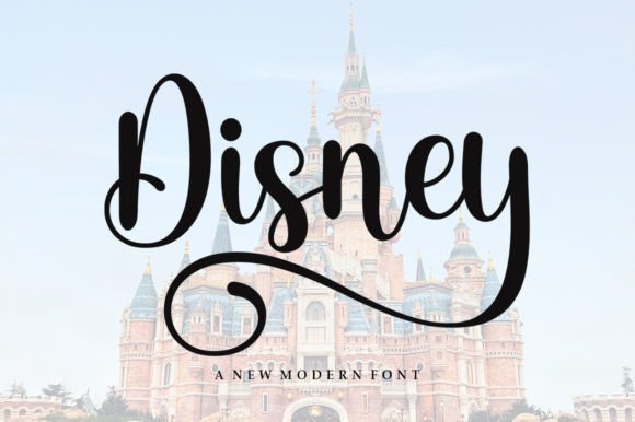 Disney Script & Handwritten Font By Good Design