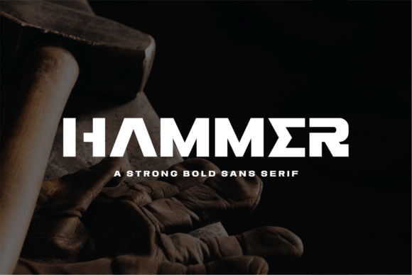 Hammer Display Font By Vroz Studio