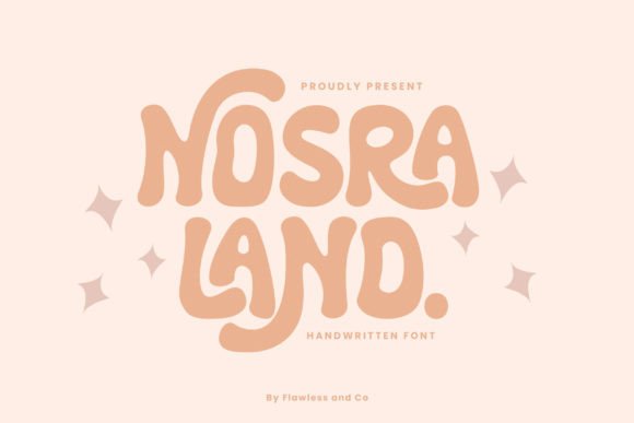 Nosra Land Script & Handwritten Font By Flawless And Co