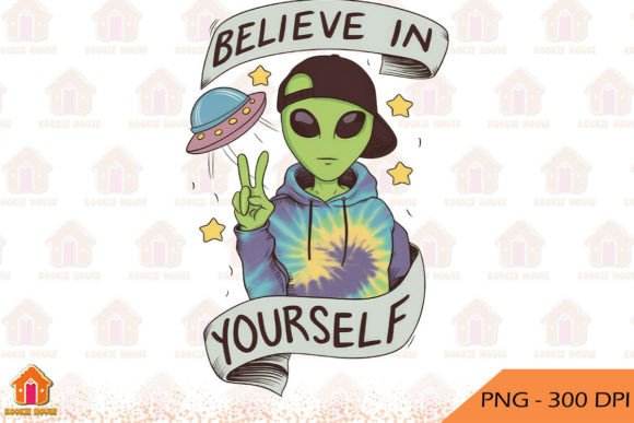 Believe in Yourself Clipart PNG Graphic Crafts By Kookie House