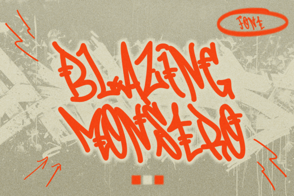 Blazing Monstro Script & Handwritten Font By sipanji figuree