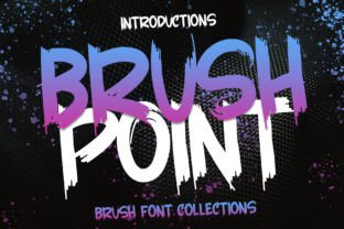 Brush Point Decorative Font By YanStudio 1