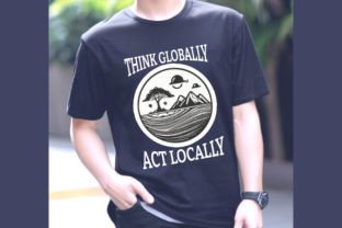 Climate Change T Shirt Design 5 Grafik T-shirt Designs Von sharmin_designs 1