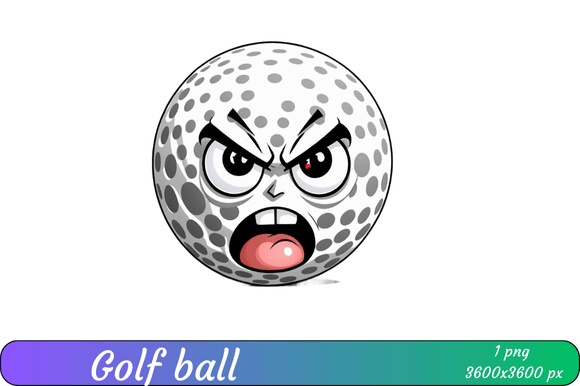 Golf Ball Grafica Modelli di Stampa Di Graphics XT