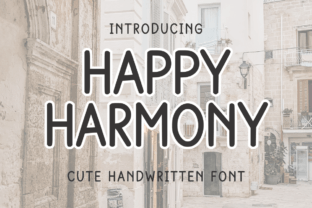 Happy Harmony Font Corsivi Font Di SiapGraph 1