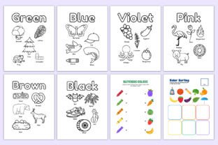Kindergarten Colors Workbook Canva Kdp Graphic KDP Interiors By Mustafiz 5