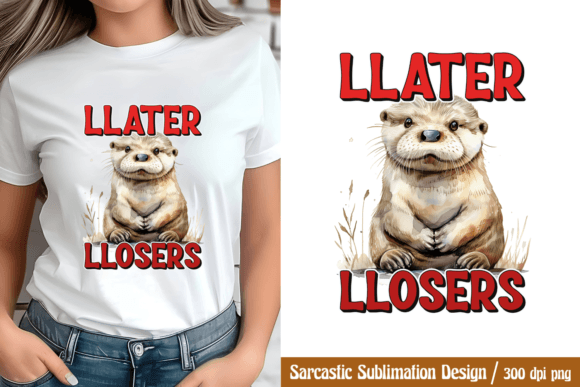 Llater Llosers PNG Sublimation Graphic Crafts By CraftArt