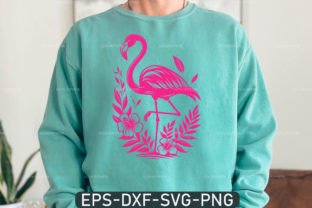 Pink Flamingo Svg, Cute Summer Svg Graphic Crafts By uzzalroyy9706 4