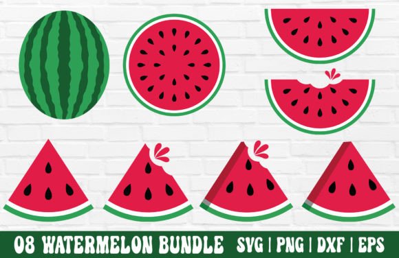 Watermelon SVG Bundle - Watermelon PNG Graphic Crafts By GraphicsTreasures