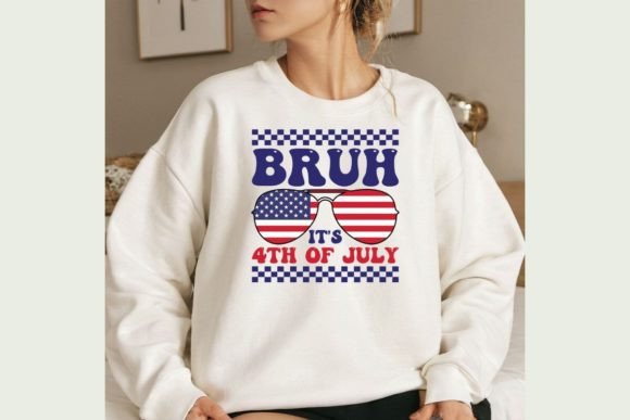 Bruh It’s 4th of July T Shirt Graphic T-shirt Designs By ThreadBeat
