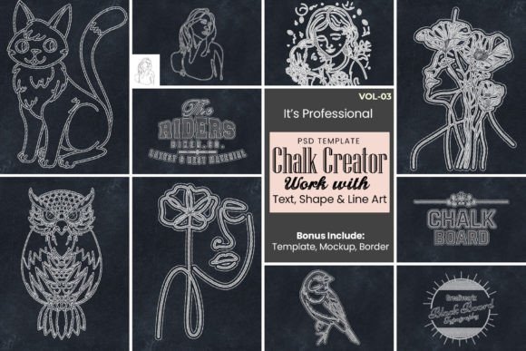 Photoshop Chalk Sketch Effect Graphic Actions & Presets By mristudio