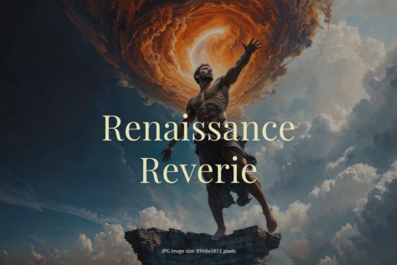 Renaissance Reverie Illustration. Graphic AI Illustrations By VO IMAGES