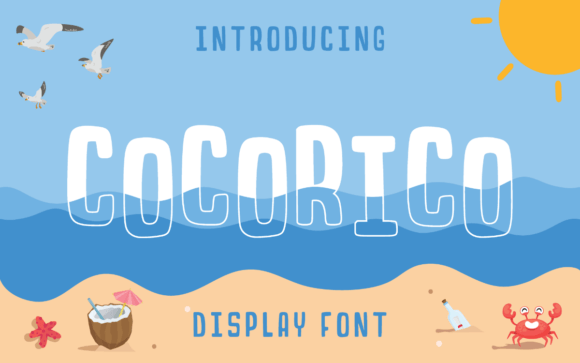 Cocorico Display Font By Aladin