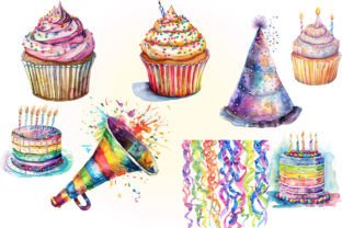 Happy Birthday Clipart - Birthday PNG Graphic Illustrations By sumim3934 5