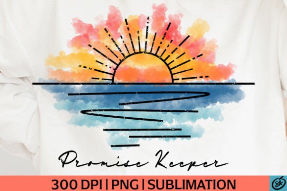 Promise Keeper Summer PNG Sublimation Gráfico Designs de Camisetas Por Sak Kobere