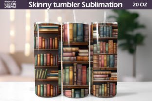 Skinny Tumbler Bundle Wrap Gráfico Artesanato Por WatercolorColorDream 2