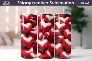 Skinny Tumbler Bundle Wrap Gráfico Artesanato Por WatercolorColorDream 4