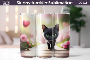 Skinny Tumbler Bundle Wrap Graphic Crafts By WatercolorColorDream 8