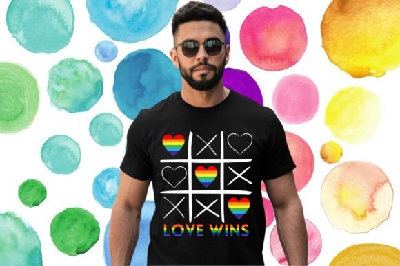 Tic Tac Toe LGBTQ Love Wins Gay Pride Graphic Illustrations By Takumi Yosuke