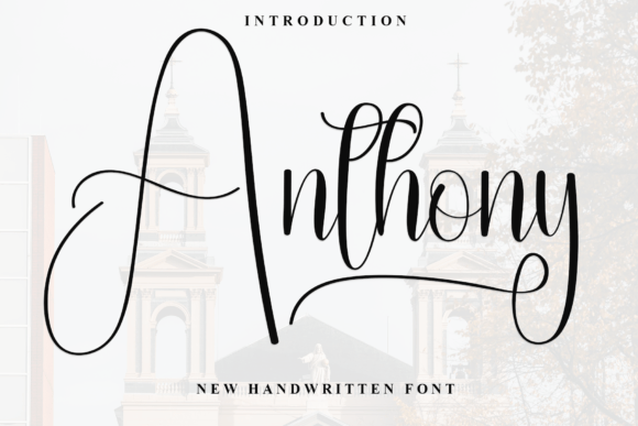 Anthony Script & Handwritten Font By Inermedia STUDIO