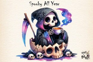 Funny Grim Reaper PNG Sublimation Bundle Graphic Illustrations By Magic Rabbit 12