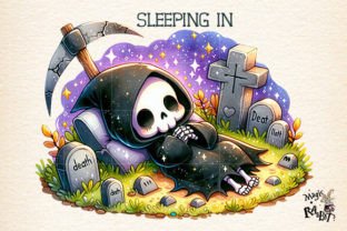 Funny Grim Reaper PNG Sublimation Bundle Graphic Illustrations By Magic Rabbit 4