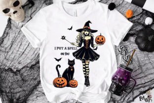 Halloween Witch PNG Sublimation Graphic Illustrations By Magic Rabbit 2