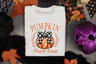 Pumpkin Coquette Bow PNG, Halloween Fall Graphic T-shirt Designs By Premium Digital Files 4