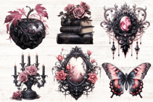 Watercolor Gothic Princess Clipart Graphic Illustrations By Creative Ink Design Co 2