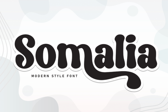 Somalia Display Font By Roronoa zoro.S.P.D