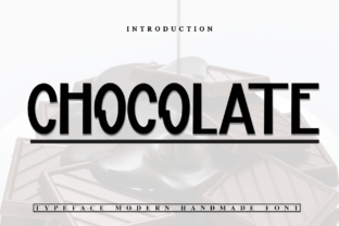 Chocolate Sans Serif Font By Inermedia STUDIO 1