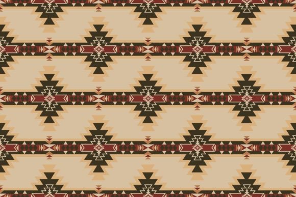 Colorful Native American Pattern Graphic Patterns By Parinya Maneenate