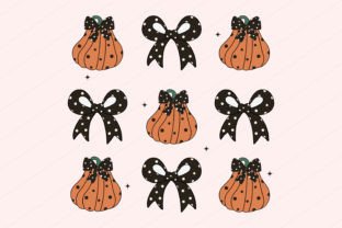 Halloween Coquette Pumpkin Svg Png Retro Graphic T-shirt Designs By Svg Box 1