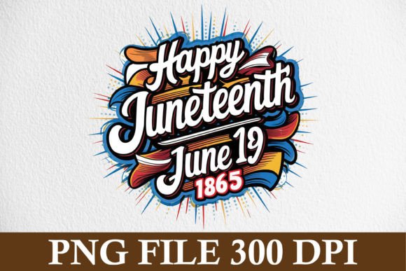 Happy Juneteenth June 19. 1865 Design Graphic T-shirt Designs By Creative T-Shirts