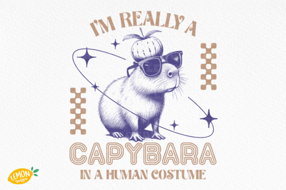 Sarcastic Capybara Quote PNG Sublimation Graphic Crafts By Lemon.design