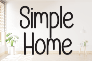 Simple Home Script & Handwritten Font By andikastudio 1